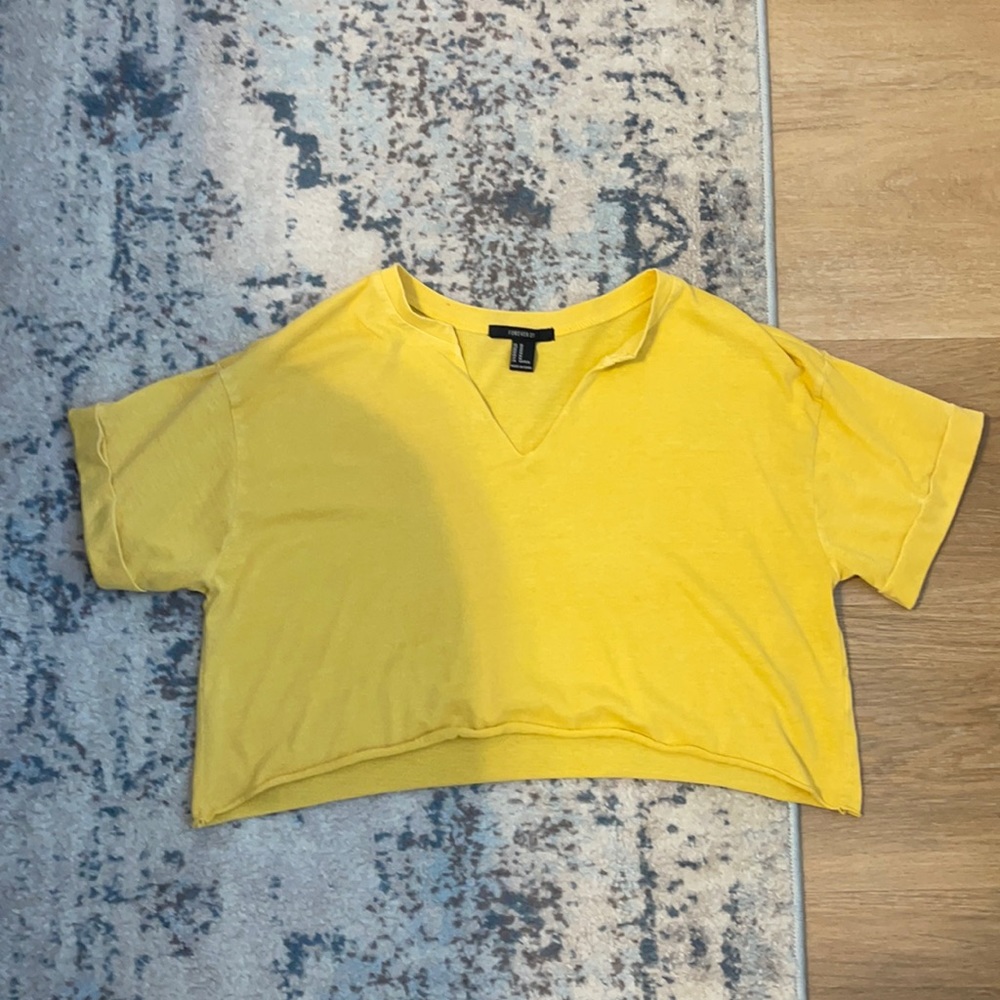 Forever 21 cropped shirt